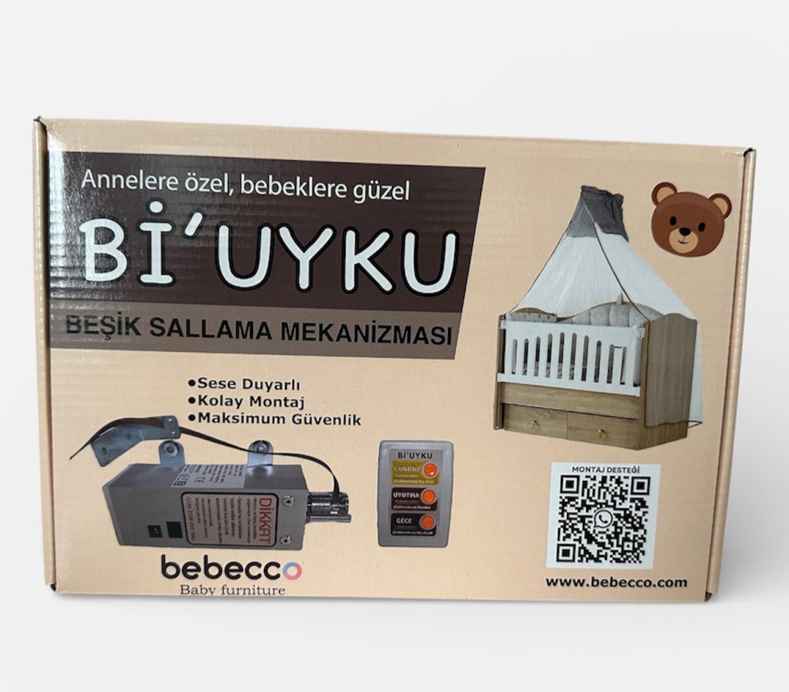 beşik sallama motoru biuyku bebecco - Görsel 2